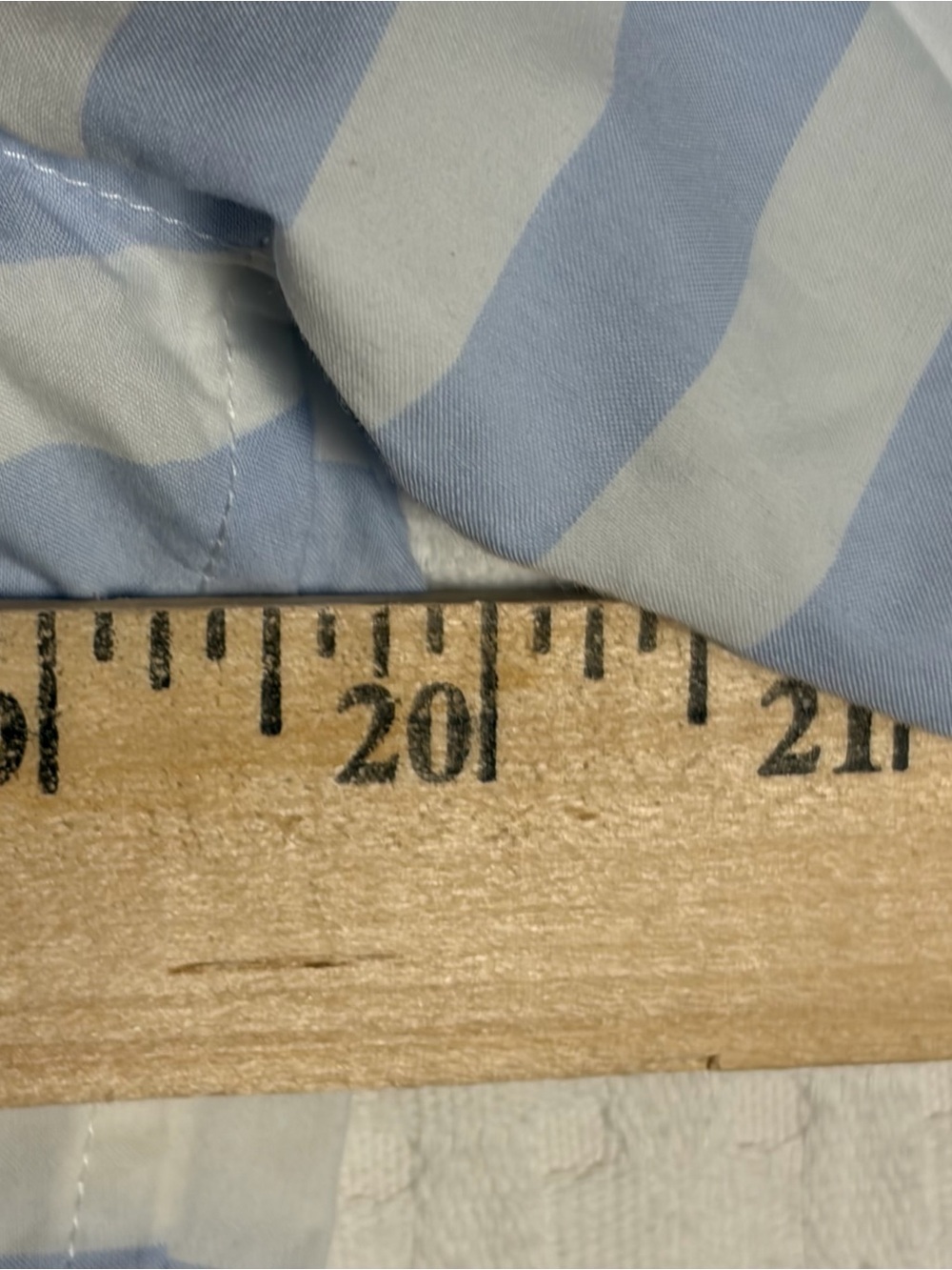 Thomas Pink London Blue White Striped Dress Shirt French Cuffs 15.5 Slim Fit - Picture 9 of 11